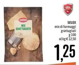 Emisfero Selex mix di formaggi grattugiati offerta