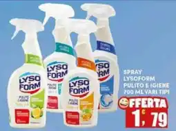 Maury's Spray Lysoform pulito e igiene offerta