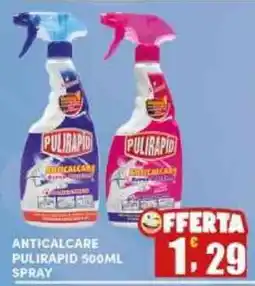 Maury's Anticalcare Pulirapid spray offerta