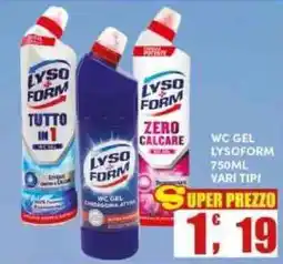 Maury's WC GEL LYSOFORM offerta