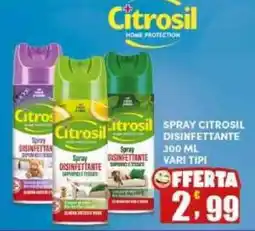 Maury's Spray Citrosil disinfettante offerta