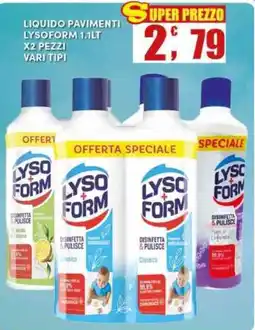 Maury's Lysosform liquido pavimenti offerta