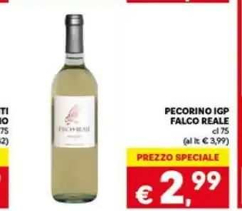 Metà Falco reale pecorino igp offerta