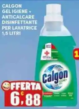 Maury's Calgon gel igiene + anticalcare disinfettante per lavatrice offerta