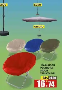 Maury's Ma Maison Poltrona Moon offerta