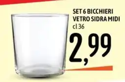 Emisfero Vetro Sidra Midi offerta