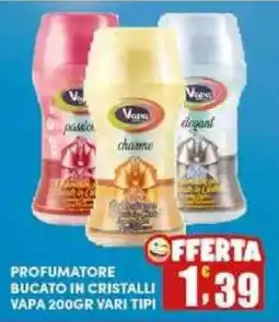 Maury's Profumatore bucato in cristalli Vapa offerta