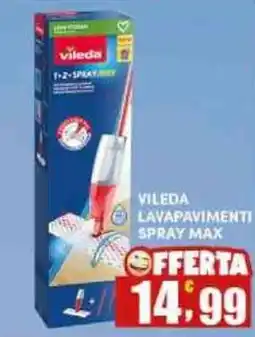 Maury's Vileda lavapavimenti spray max offerta
