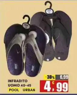 Maury's Infradito uomo pool urban offerta