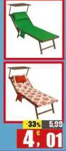 Maury's Letto sdraio offerta