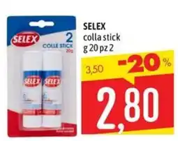 Emisfero SELEX colla stick offerta