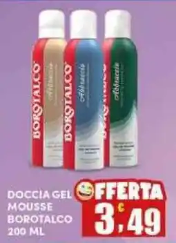 Maury's Doccia gel mousse Borotalco offerta