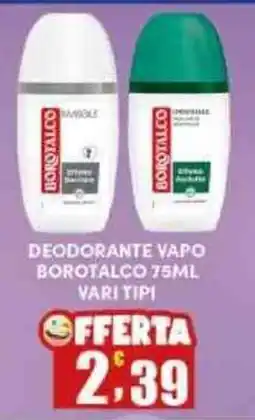 Maury's Deodorante Vapo Borotalco offerta