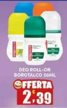 Maury's Deo roll-on borotalco offerta