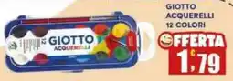 Maury's Giotto acquerelli offerta