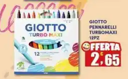 Maury's Giotto pennarelli turbomaxi offerta