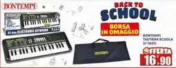 Maury's Bontempi tastiera scuola 37 tasti offerta