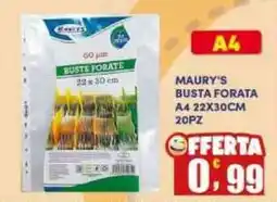Maury's Busta forata Maury's offerta