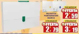 Maury's Valigetta portadiseni bianca offerta