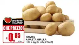 Il Gigante Patate a pasta gialla offerta