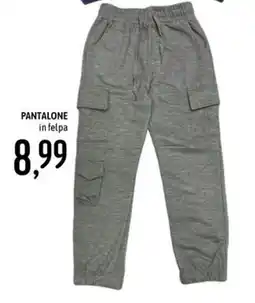 Emisfero Pantalone in felpa offerta