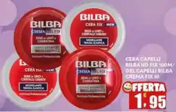 Maury's Cera capelli Bilba HD Fix 100M/ Gel capelli Bilba Crema Fix 10 offerta