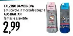 Emisfero Calzino bambino/a Australian offerta
