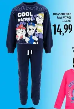 Emisfero Tuta sport B.O Paw Patrol offerta