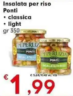 Despar Insalata per riso Ponti offerta