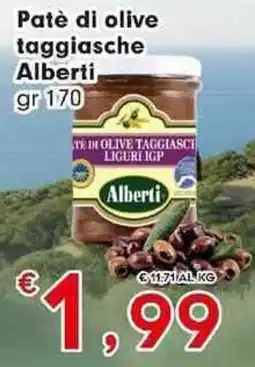Despar Paté di olive taggiasche Alberti offerta