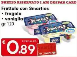 Despar Fruttolo con Smarties offerta