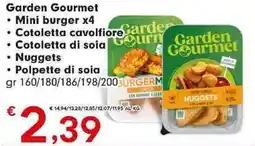 Despar Garden Gourmet Nuggets offerta