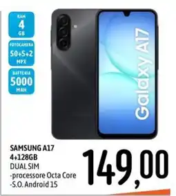 Emisfero Samsung Galaxy A17 offerta