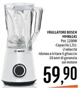 Emisfero Frullatore Bosch offerta