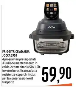 Emisfero Friggitrice ad aria Jocca offerta
