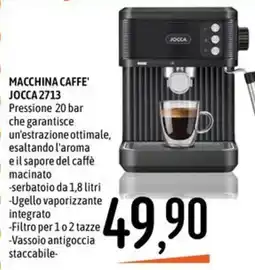 Emisfero Macchina caffè Jocca 2713 offerta