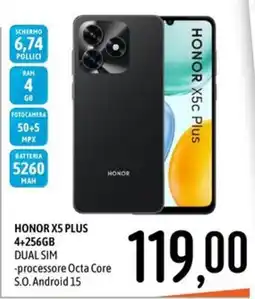 Emisfero Honor X5c Plus offerta