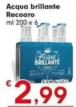 Despar Acqua brillante Recoaro offerta
