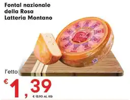 DeSpar Express Fontal nazionale della Rosa Latteria Montano offerta