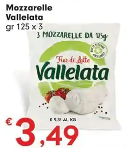 DeSpar Express Mozzarelle Vallelata offerta