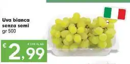 Despar Uva bianca senza semi offerta