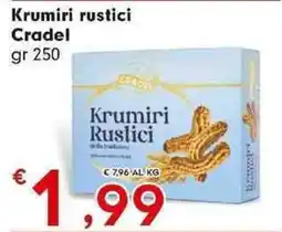 Despar Krumiri Rustici Cradel offerta