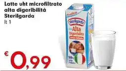 Despar Latte uht microfiltrato alta digeribilità Sterilgarda offerta
