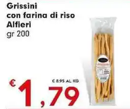 Despar Grissini con farina di riso Alfieri offerta