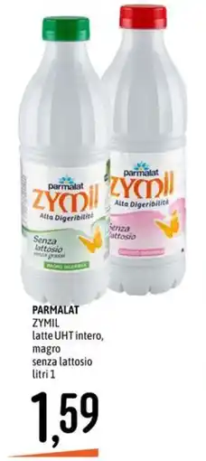 Emisfero Parmalat Zymil latte UHT intero, magro senza lattosio offerta