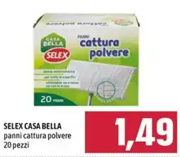 Emisfero SELEX CASA BELLA panni cattura polvere offerta
