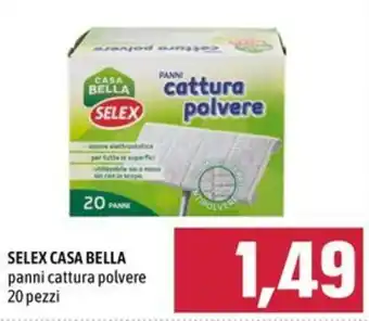 Emisfero SELEX CASA BELLA panni cattura polvere offerta