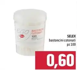 Emisfero SELEX bastoncini cotonati offerta