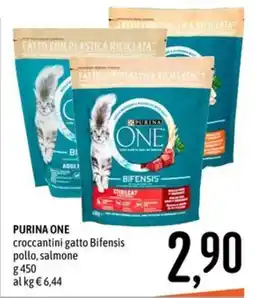 Emisfero Purina One croccantini gatto Bifensis offerta