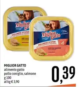 Emisfero Miglior gatto alimento gatto pollo coniglio salmone offerta